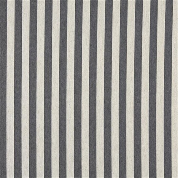 Designer Fabrics Designer Fabrics K0009B 54 in. Wide Cadet Blue And Off White; Striped; Designer Quality Upholstery Fabric K0009B - main
